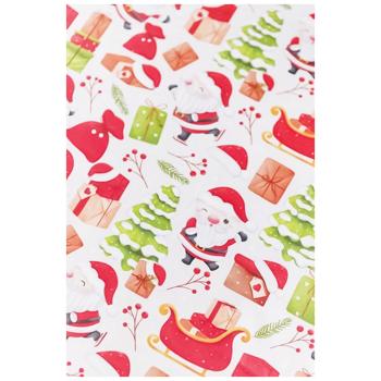 Provans Santa on White Napkin 40*40cm - buy, prices for Auchan - photo 1