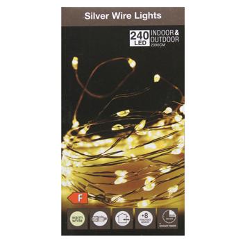 Koopman Warm White Outdoor Electric Garland 27m - buy, prices for - photo 3