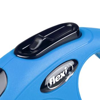Flexi New Classic Roulette Leash with Cord M Up to 20kg 5m Blue - buy, prices for MasterZoo - photo 3