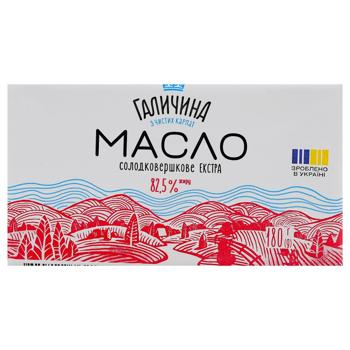 Масло Галичина Екстра солодковершкове 82,5% 180г - купити, ціни на - фото 2