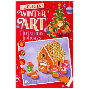 Печиво Delicia Різдвяні канікули 765г - купити, ціни на - фото 2