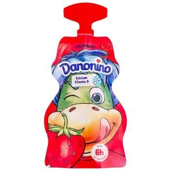 Йогурт Даноніно 2,1% 70 г полун. з кальц. та віт. D - купити, ціни на КОСМОС - фото 1