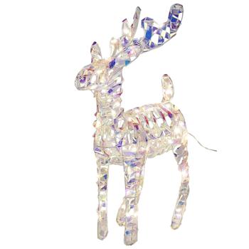 Deer 50LED Figurine 24x8x37cm