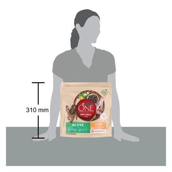Purina One Active Dry Food with Chicken and Rice for Active Dogs of Small Breeds 1.5kg - buy, prices for MasterZoo - photo 3