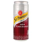 Schweppes Pomegranate Carbonated Drink 0.33l
