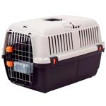 MP Bergamo IATA Bracco Travel 2 Carrying Container for Dogs and Cats Up to 18kg 55x36x35cm Gray