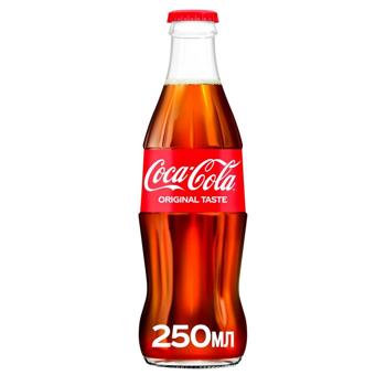 Напиток сильногазированный Coca-Cola 250мл