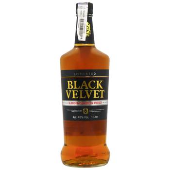 Black Velvet Whiskey 3yo 40% 1l - buy, prices for Epicentr FOOD - photo 1