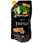 Соус соевый Bonsai Терияки с чесноком и имбирем 200г