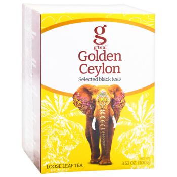 Чай чорний G'tea Голден Цейлон 100г - купити, ціни на КОСМОС - фото 2