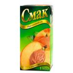 Smak Peach Juice with Pulp 1l
