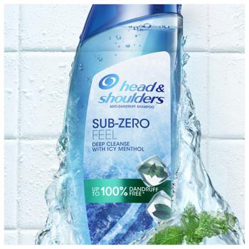 Head & Shoulders Sub-Zero Feel Deep Cleanse Shampoo 300ml - buy, prices for Auchan - photo 3