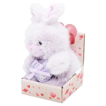 Teddy Bear Rabbit Toy with Heart 13cm C6308 - buy, prices for Za Raz - photo 4