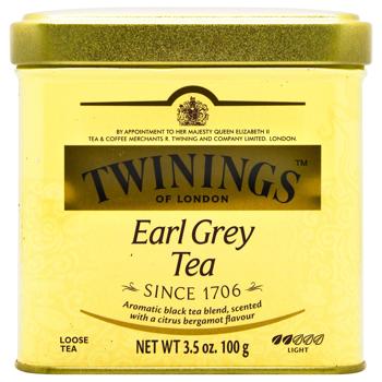 Чай чорний Twinings of London Earl Grey 100г - купити, ціни на КОСМОС - фото 3