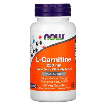 Now Foods L-Carnitine 250mg 60 capsules - buy, prices for Biotus - photo 1