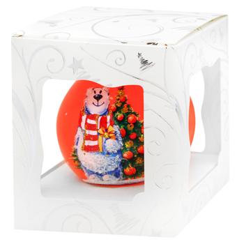 Куля ялинкова АСК скло з художнім візерунком 80мм - купити, ціни на NOVUS - фото 7