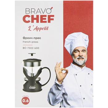 "ФРЕНЧ-ПРЕС BRAVO CHEF L""APPETIT 0." - купити, ціни на Auchan - фото 2