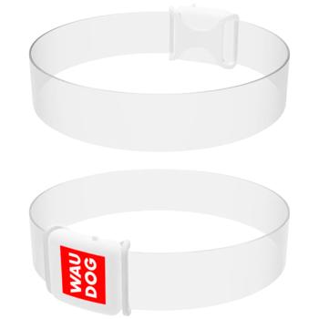 Waudog Led нашийник для собак M - прозорий з підсвічуванням - купить, цены на MasterZoo - фото 2
