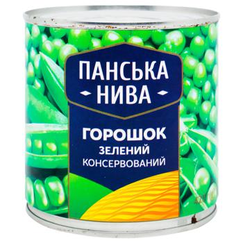 Горошок зелений Панська Нива 410г - купити, ціни на ЕКО Маркет - фото 1