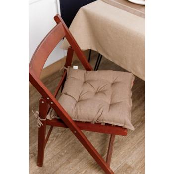 Подушка для стільця Прованс Кориця коричнева 40*40см - купити, ціни на МегаМаркет - фото 2