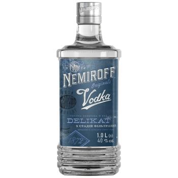Горілка Nemiroff Delikat 40% 1л - купити, ціни на КОСМОС - фото 1
