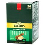 Напиток кофейный Jacobs Monarch 3в1 растворимый 15г х 24шт