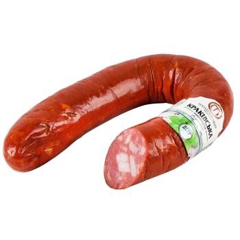 Колбаса Богодуховский МК Краковская полукопченая высший сорт - купить, цены на Чудо Маркет - фото 2