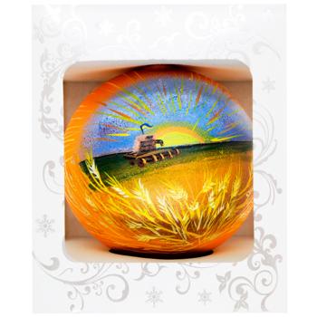 Куля ялинкова Різдвяні Історії Лани широкополі 12см - купити, ціни на WINETIME - фото 2