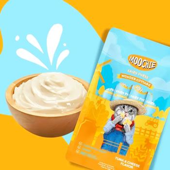 Лакомство для кошек Moochie Fairy Puree с тунцом и сыром 25шт х 15г - купить, цены на MasterZoo - фото 3