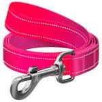 Повідець для собак Collar Waudog Nylon Mono S - рожевий