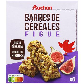 Auchan Cereal Bars with Figs 126g - buy, prices for - photo 3