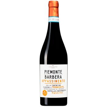 Вино Sansilvestro Barbera Appassimento Piemonte красное сухое 14% 0,75л