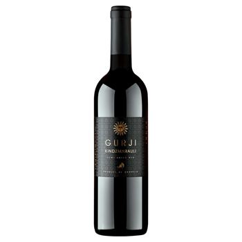Вино Gurji Kindzmarauli червоне напівсолодке 12% 0,75л - купити, ціни на Біотус - фото 1
