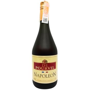 De Pourvil Napoleon Brandy 36% 0.7l - buy, prices for Auchan - photo 1