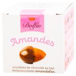 Nuts almond Dolfin milk chocolate 105g Belgium