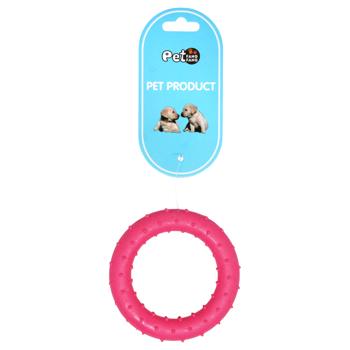 Игрушка для собак Pet Fang Fang в форме кольца 8,2см X017 И830 - купить, цены на КОСМОС - фото 3