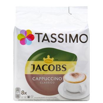 Jacobs Tassimo Cappuccino Classico Coffee Capsules 8pcs 260g