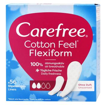 Carefree Cotton Feel Flexi Form Hygienic Pads 56pcs - buy, prices for MegaMarket - photo 3