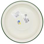 Idilia Plain Dish with Colored Rim in Assortment 1.5l