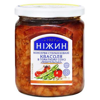 Nezhin Favorite beans in tomato sauce 450g - buy, prices for NOVUS - photo 2