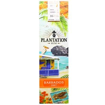 Plantation Barbados 2007 Rum 48.7% 0.7l - buy, prices for - photo 4