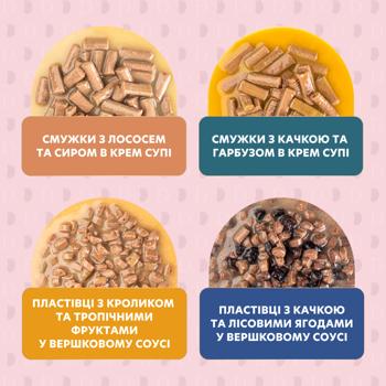 Набор влажных кормов Delickcious Набор №2 для взрослых кошек 330г - купить, цены на - фото 5