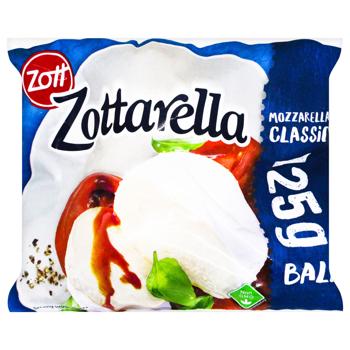 Zott Zottarella Classic Mozzarella Cheese 45% 125g - buy, prices for Za Raz - photo 1