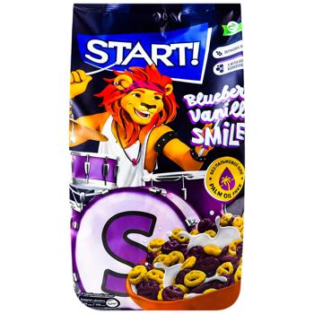 Start Smileys Blueberry and Vanilla Dry Breakfast 500g - buy, prices for MegaMarket - photo 2