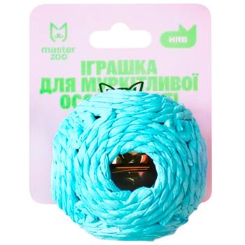Игрушка для кошек Pet Fun Мячик с колокольчиком 6,5см цвет в ассортименте - купить, цены на MasterZoo - фото 6