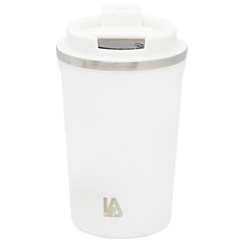 Термокружка Line Art Lima біла 380мл - купити, ціни на МегаМаркет - фото 3