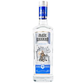 Lviv Knyazhyi True Silver Vodka 40% 0.5l - buy, prices for Auchan - photo 1