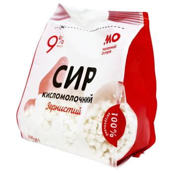 Сир кисломолочний Молочний острів Зернистий 9% 350г - купити, ціни на Чудо Маркет - фото 3