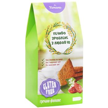 Kohana Gluten Free and Sugar Free Buckwheat-Date Cookies 170g - buy, prices for - photo 3