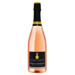 Вино ігристе Doudet Naudin Cremant de Bourgogne Rose рожеве брют 12% 0,75л